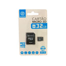 CARTAO MEMORIA 32 GB (MICRO SDHC) (CLASSE 10) (HOOPSON)