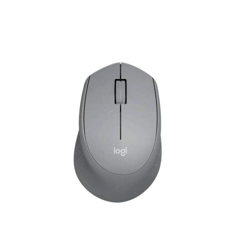 MOUSE SEM FIO (1000 DPI) (CINZA)(LOGITECH)(M280)