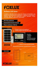 REFLETOR LED  50W 6500K PRETO SOLAR FX