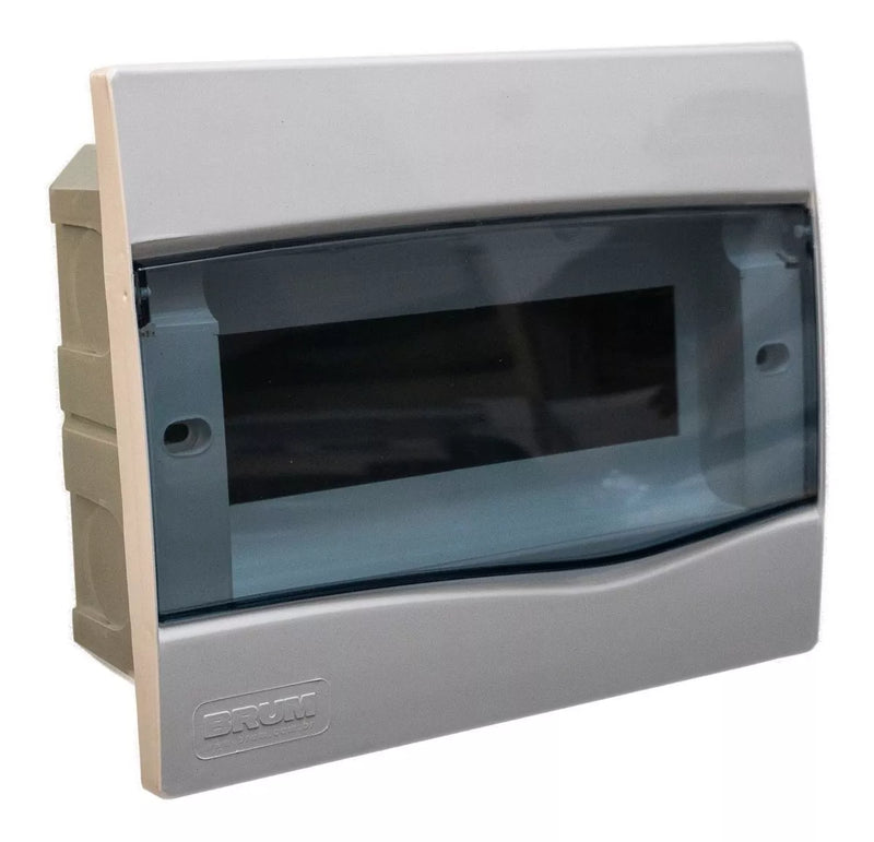 CENTRO PVC EMB 09DIN TAMPA TRANSP.