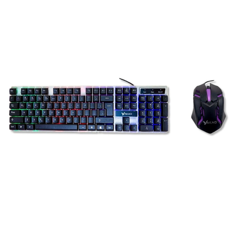 KIT (TECLADO USB+MOUSE)(GAMER)(YAKAO)(TCL)