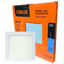 PAINEL LED QUAD EMB 24W 6500K PLASTIC