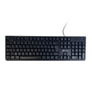 TECLADO USB (PRETO) (YAKAO) (BW-06)
