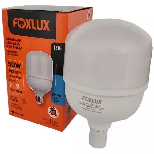 LAMP LED ALTA POTENCIA 50W 6500K BIV FX