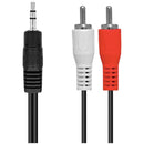 CABO P2 (1 P2-M X 2 RCA-M)(1,4M)(ESTEREO)(HOOPSON)(PA-002)