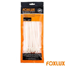 ABRACADEIRAS NYLON 100X2.5 BRANCA C/100