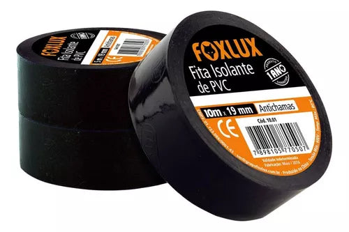 FITA ISOLANTE PRETA 10M POTE COM 35 UN