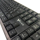 TECLADO USB (PRETO) (YAKAO) (BW-06)