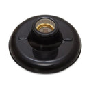 PLAFONIER SOQ PORC E-27 PRETO