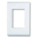 PLACA LIZ 4X2 P/ 3MODULOS C/SUPORTE