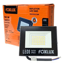 REFLETOR LED 50W 6500K  PRETO BIVOLT FX