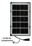REFLETOR LED  50W 6500K PRETO SOLAR FX