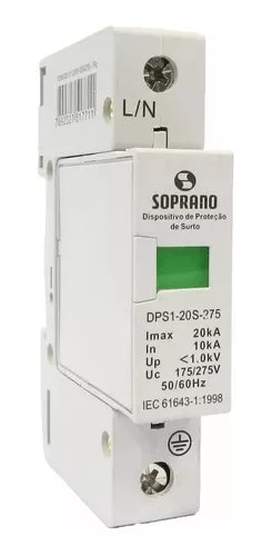 DISPOSITIVO PROT.SURTO DPS1 MONO 20KA