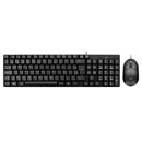 KIT (TECLADO USB+MOUSE)(PRETO)(CF50)(MULTI)(TC309