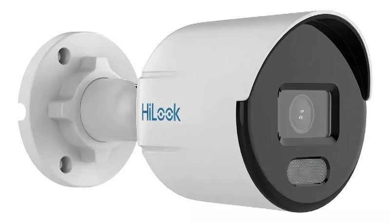 Camera Bullet Ip Colorvu Hilook Hikvision 2megas / 1080p Poe Branco