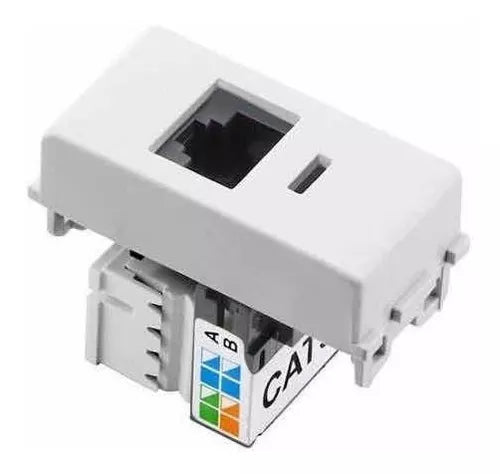 MODULO TRAM LIZ/L TOMAD P/REDE RJ45 CAT6(57115/056