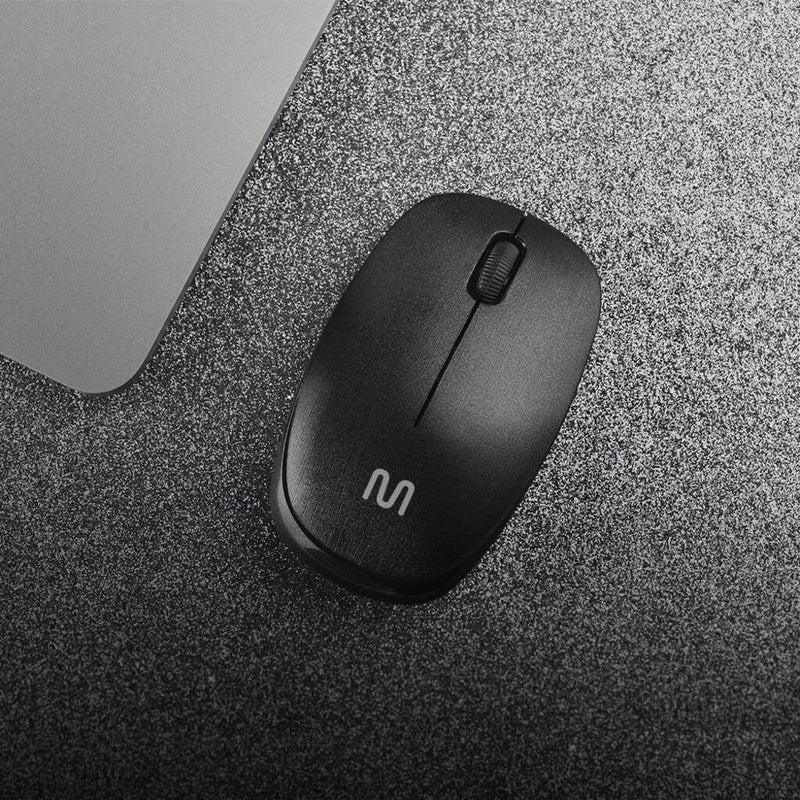 MOUSE SEM FIO (1200 DPI) (PRETO)(MULTILASER)MO251
